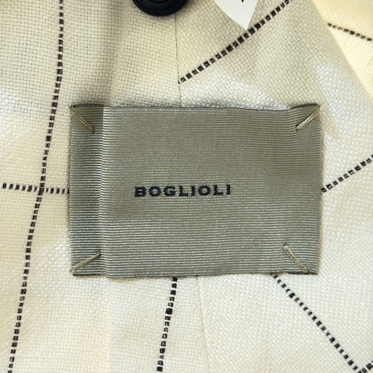 BOGLIOLI ボリオリ DOVER リネンコットンテーラードジャケット T2902E