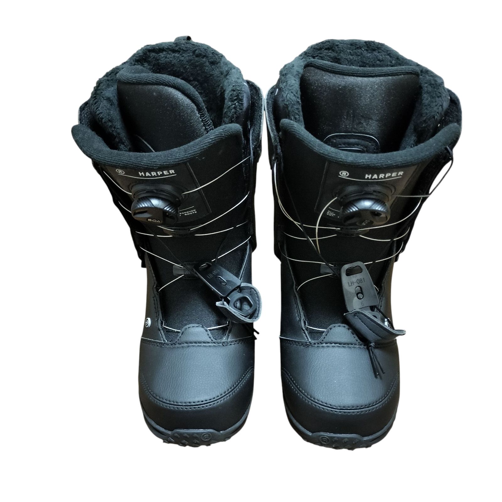 RIDE スノーボードブーツ 25cm HARPER ライド メンズ レディース ブラック ハーパー スノボブーツ ボア BOA