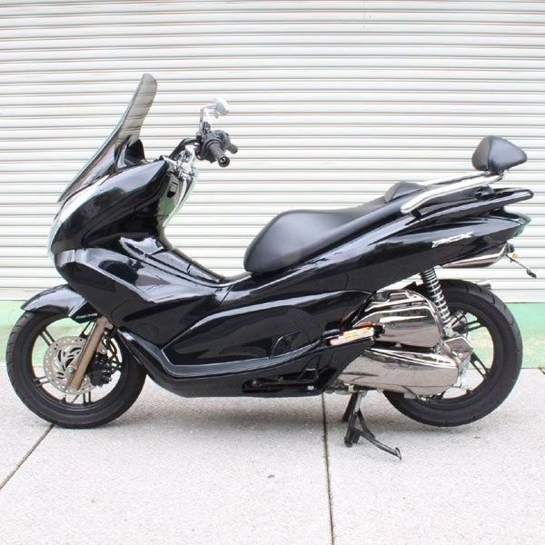 ホンダ PCX125 JF28 メッキ タンデムバックレスト タンデムバー