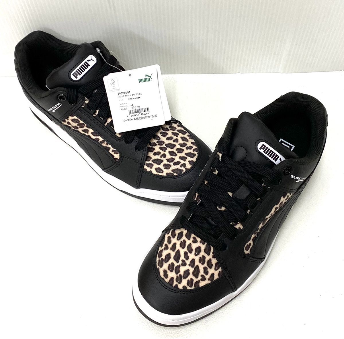 プーマ PUMA SLIPSTREAM LO ANIMAL PUMA BLACK-LIGHT SAND プーマ PUMA SLIPSTREAM LO ANIMAL PUMA BLACK-LIGHT SAND