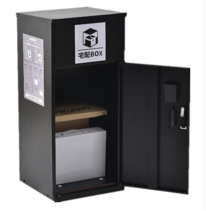 ポスト 置き型 宅配ボックス付き 宅配BOX スタンドポスト おしゃれ 大容量 置き型 スタンドタイプ 置き配 シンプル 玄関