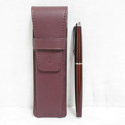 WATERMAN 万年筆 ブラウン ケース付き WATERMAN 万年筆 ブラウン ケース付き