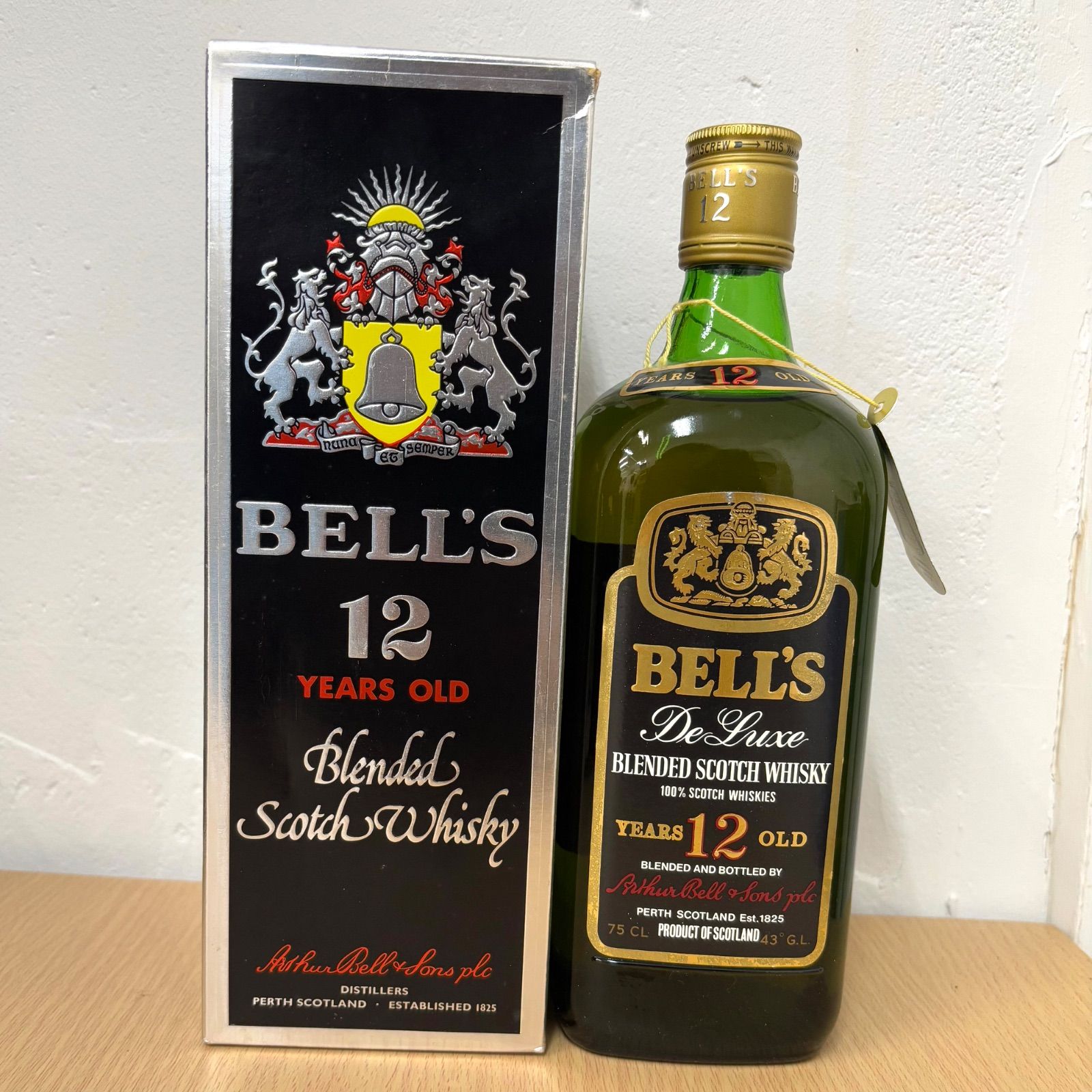未開封】ベル 12年 750ml 43度 箱付 スコッチウイスキー - メルカリ