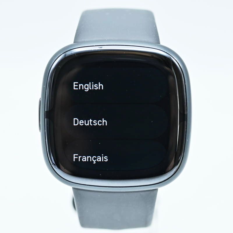 T05-t011 動作確認済 Fitbit Sense 2 スマートウォッチ 24mm グレー S/Lサイズベルト・充電器付き Suica対応 T05-t011 動作確認済 Fitbit Sense 2 スマートウォッチ 24mm