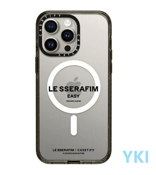 【新品未使用】CASETIFY LE SSERAFIM EASY 見出し iphoneケース