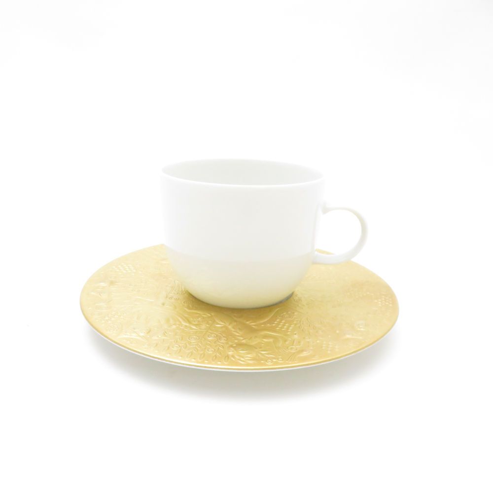 ♥ Rosenthal ローゼンタール 魔笛 ゴールド スタジオライン コーヒーカップ＆ソーサー ビョルン ウィンブラッド SC8738H2