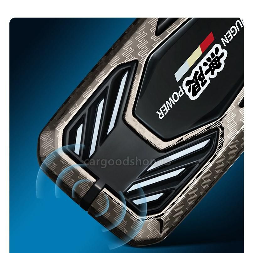 ホンダ HONDA キーカバー 無限 亜鉛合金 カーボン調 キーケース