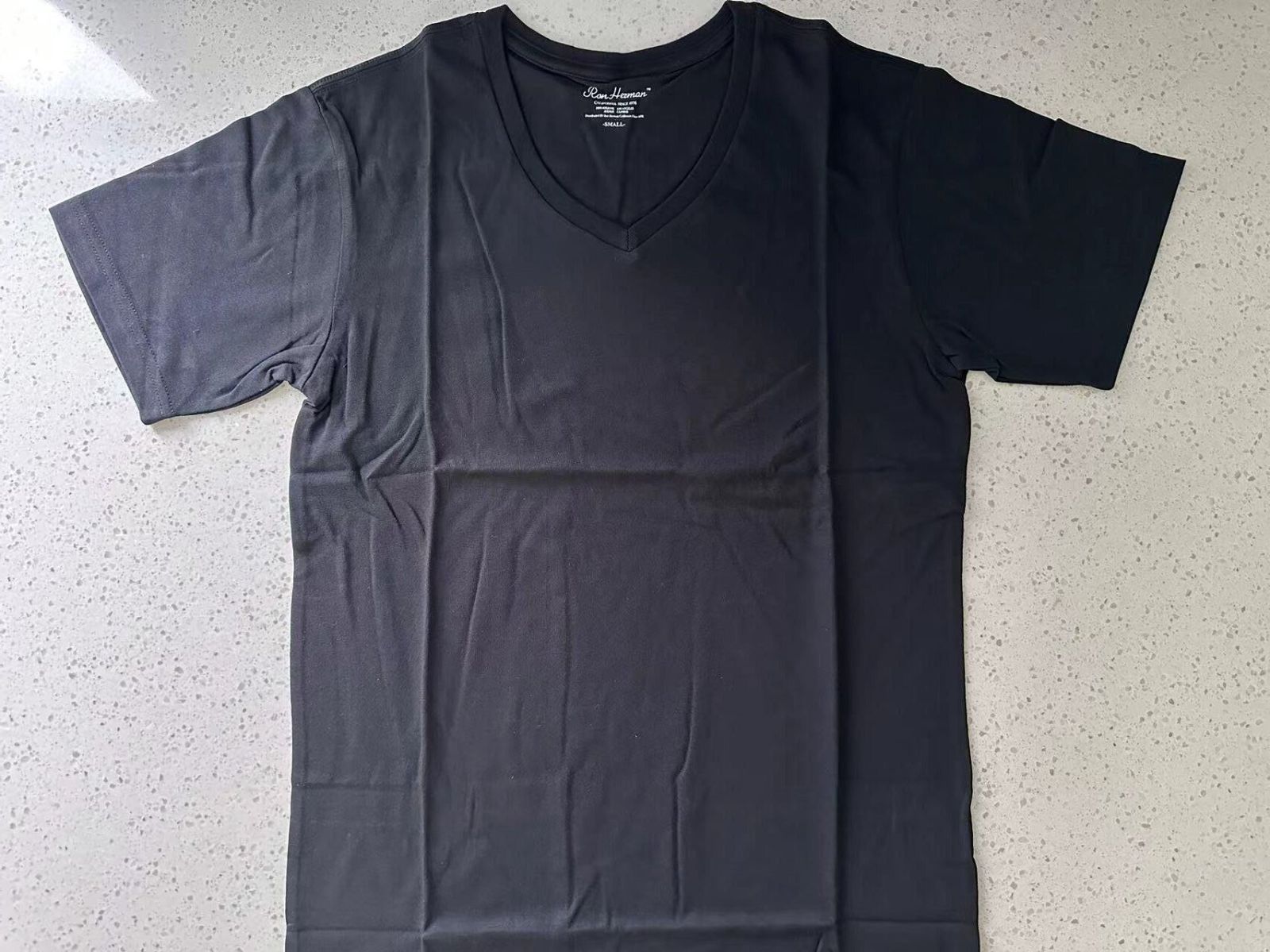 Ron Herman - 新品 Ron Hermanロンハーマン Vネック Tシャツ　黒　Sサイズ Ron Herman ロンハーマン オリジナル Tシャツ Ron Herman
