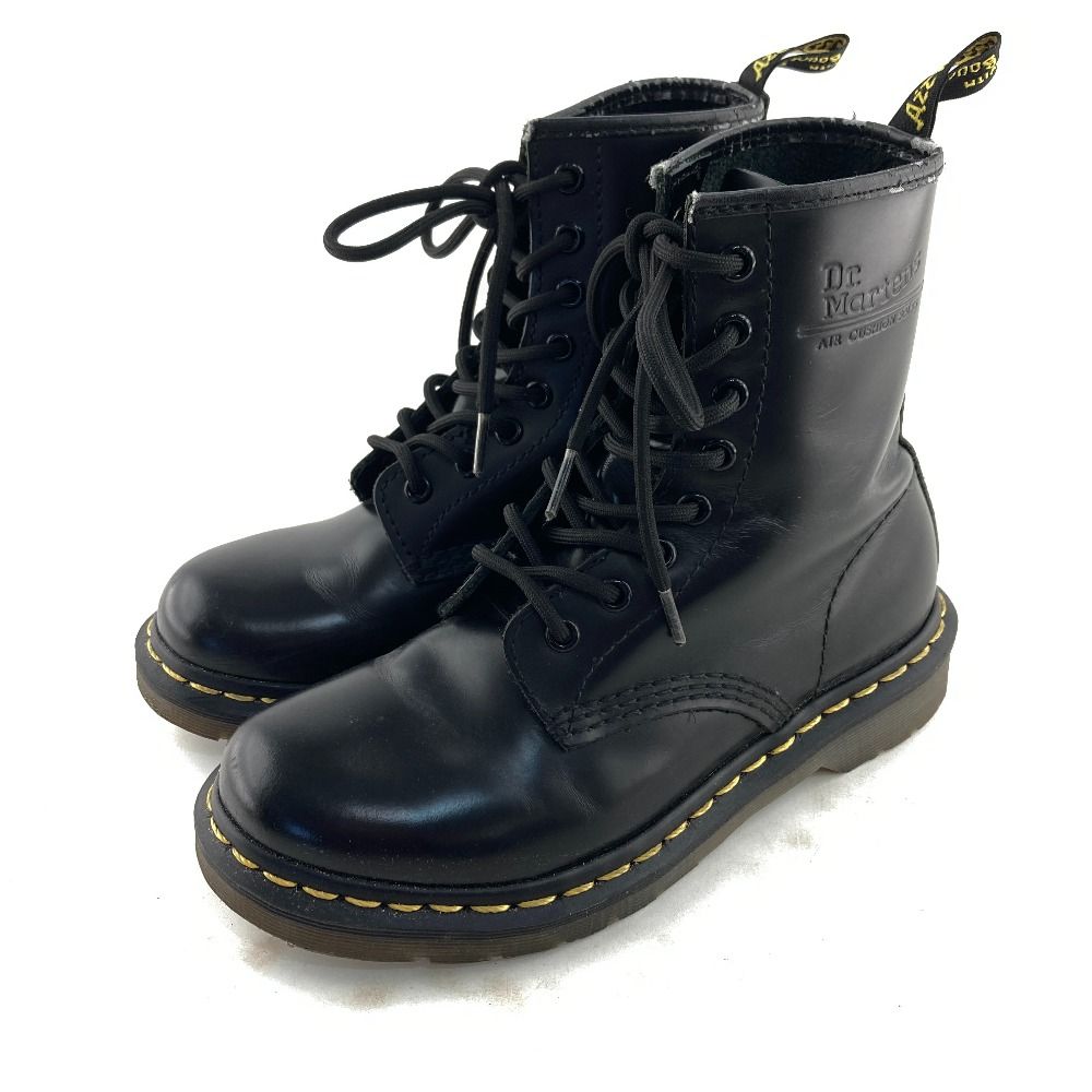 ドクターマーチン DR.MARTENS AW501 8ホール レースアップブーツ レースアップ US11 ブーツ グリーン系 UK10 【中古】
