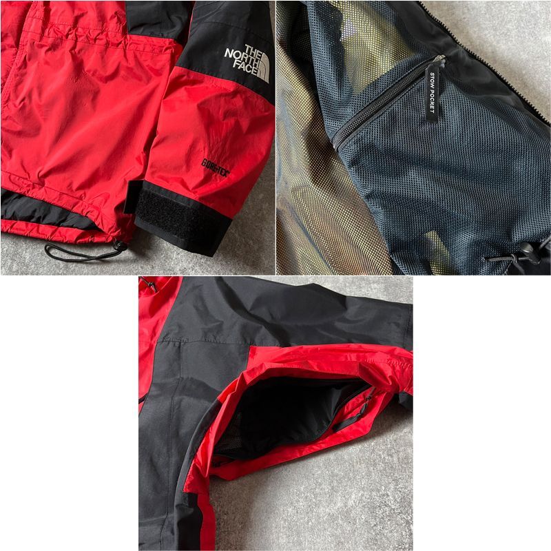 90s NORTH FACE マウンテンパーカー マンパ ノース ナイロン 古着 f060223-10_1.jpg