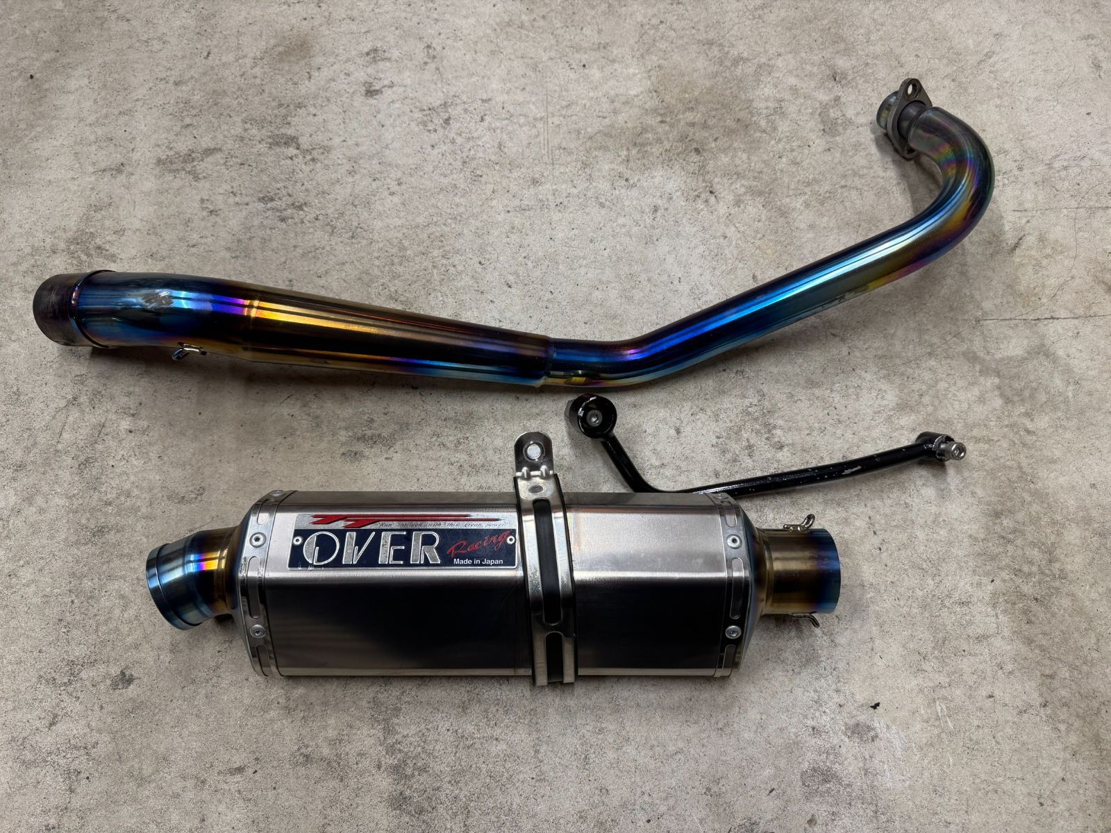 jc61グロム Over Racing チタンマフラー GP-PERFORMANCE XL フルチタン GROM(23)(24-) | System