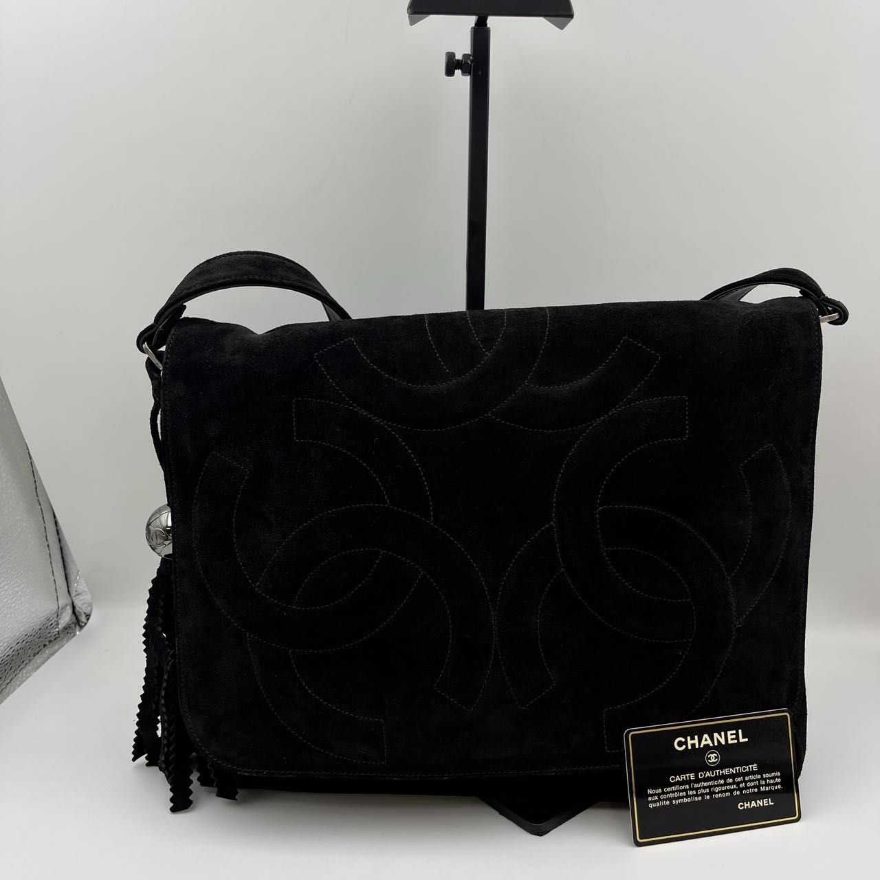 CHANEL　シャネル　マトラッセ　ココマーク　ショルダーバッグ　スエード　レディース　２番台【中古商品】Shoulder bag HIBUOCHI  VINTAGE