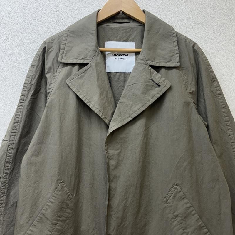 SANYO COAT サンヨーコート コート P1A30-310-75 薄手 コットン チェスターコート