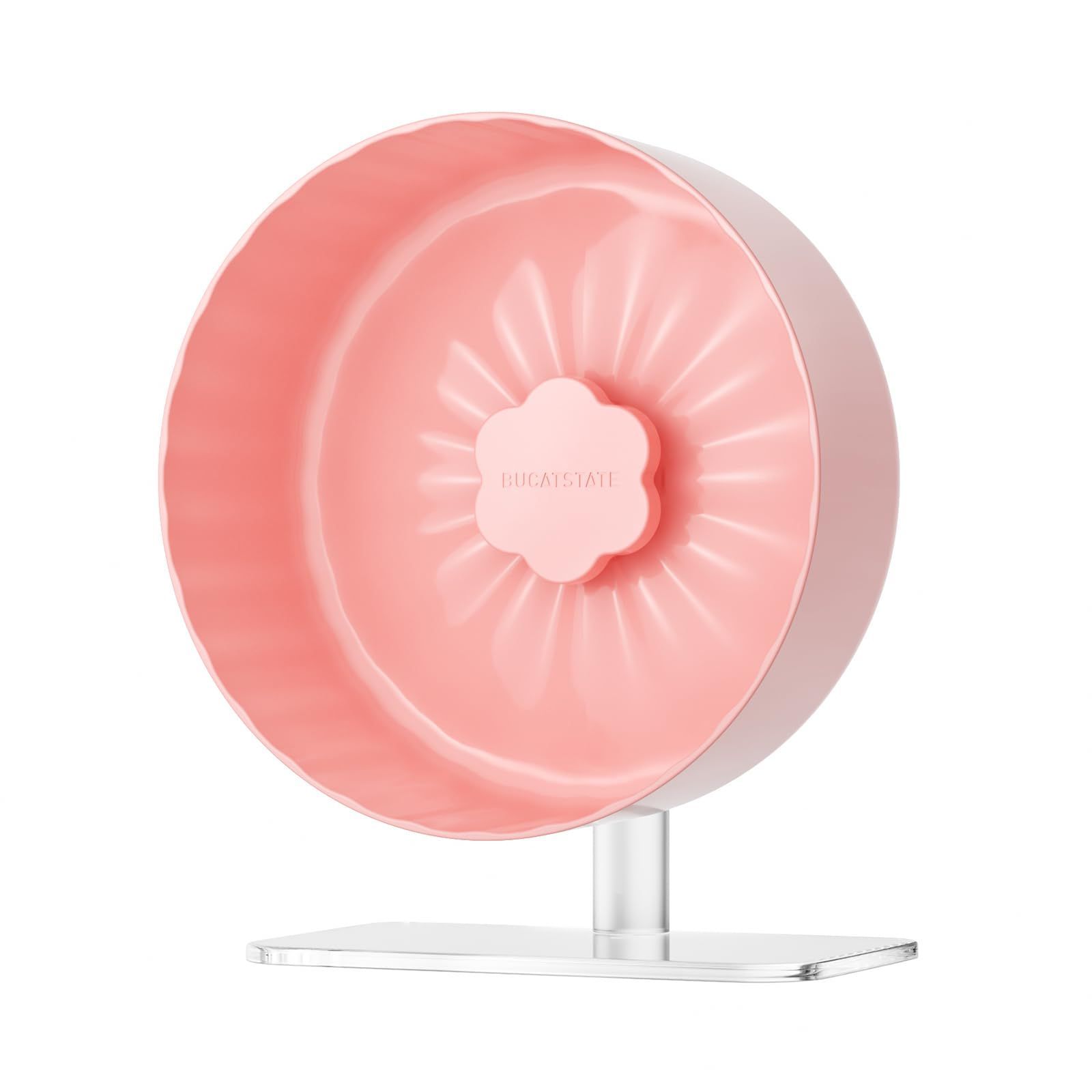 Size 260_Color Pink BUCATSTATE 新版 スターライト ホイール 260 サイレントホイール 最適化 ハムスター 回し車 静音タイプ 無音 安定 走りやすい ストレス解消 ゴールデンハムスター ドワーフハムスター シマリス デグー 小