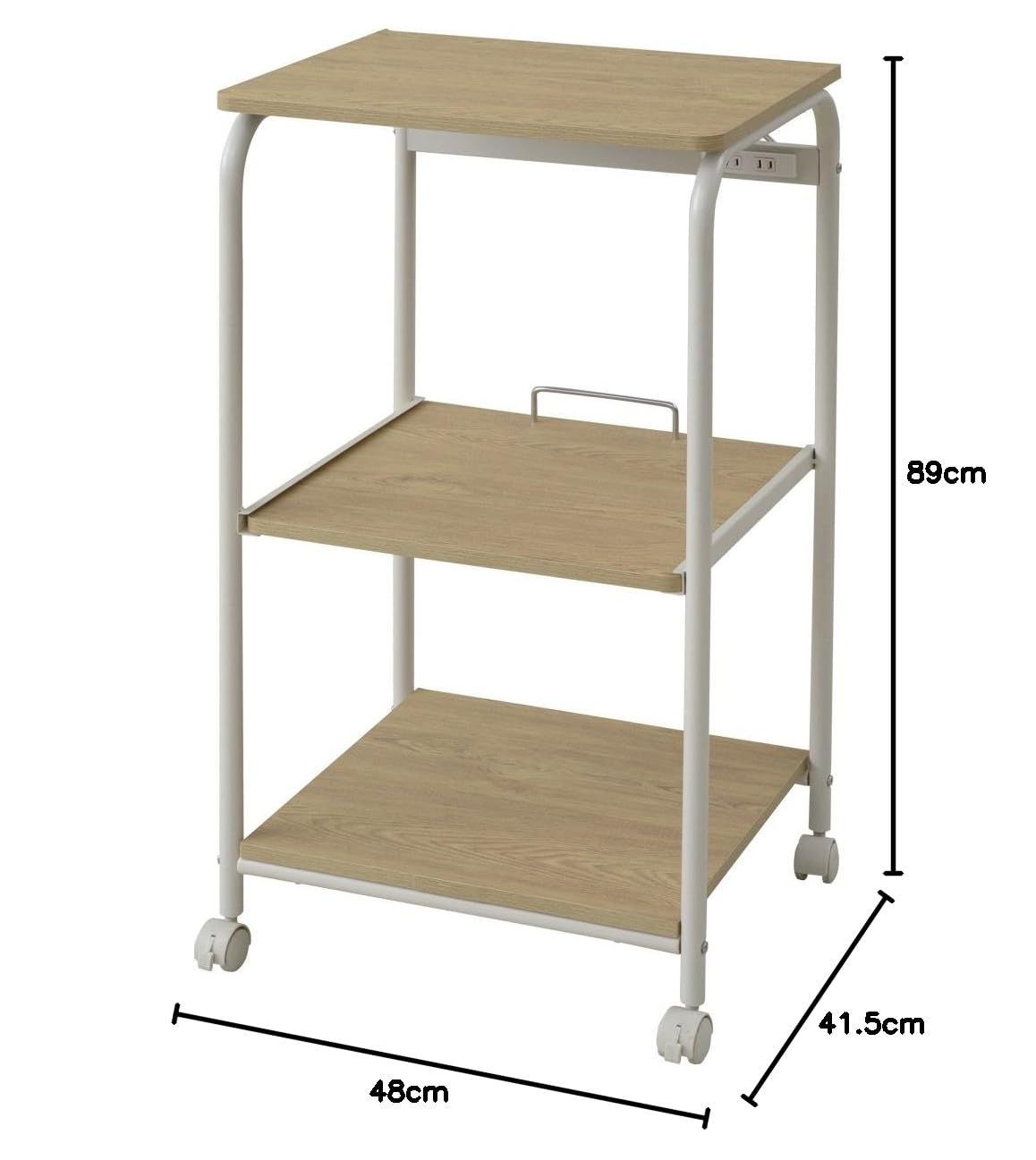 ストッパー付きキャスター レンジ台