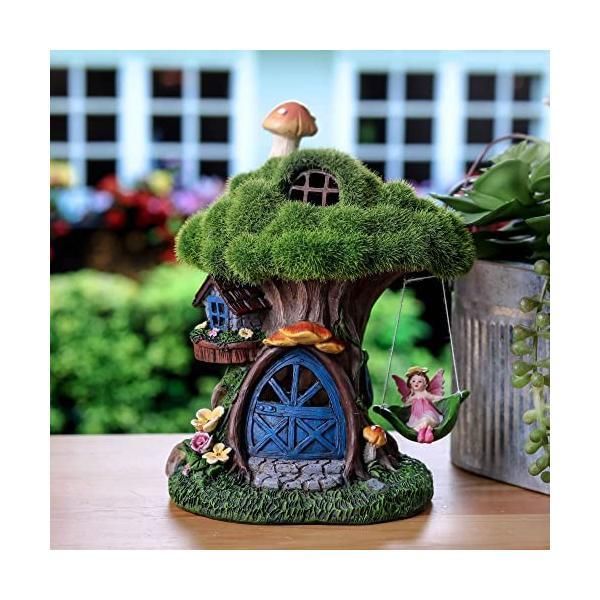 Valery Madelyn ガーデンオーナメント ソーラー置物 置物ライト