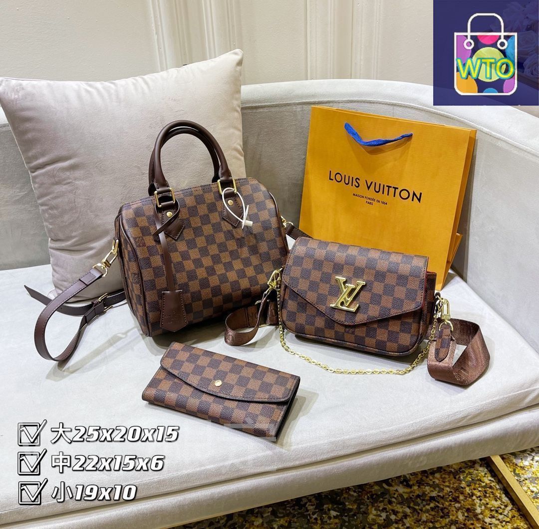 LOUIS VUITTON ショルダーバッグと財布セット ☆美品☆LOUIS VUITTON ルイヴィトン ショルダーバッグ