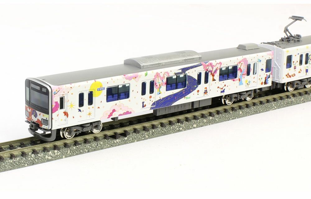 東武50090型「池袋 川越アートトレイン（ロングシートモード