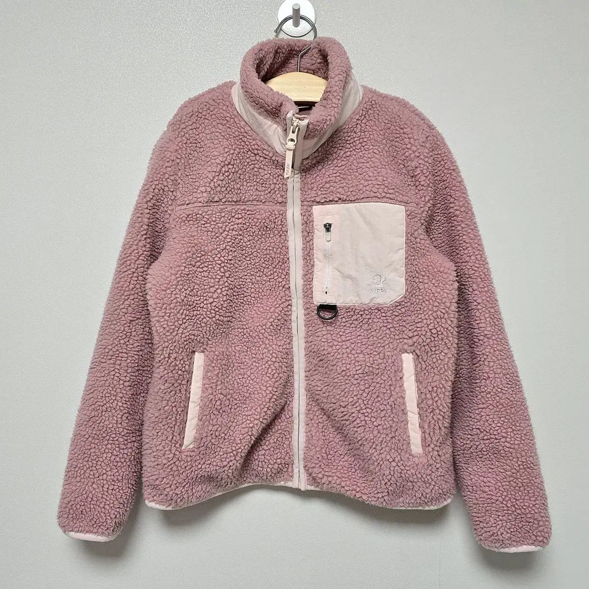 キッズ 140 サイズ NEPA(ネパ) 女児 フリース ジャケット ピンク トゥイーン