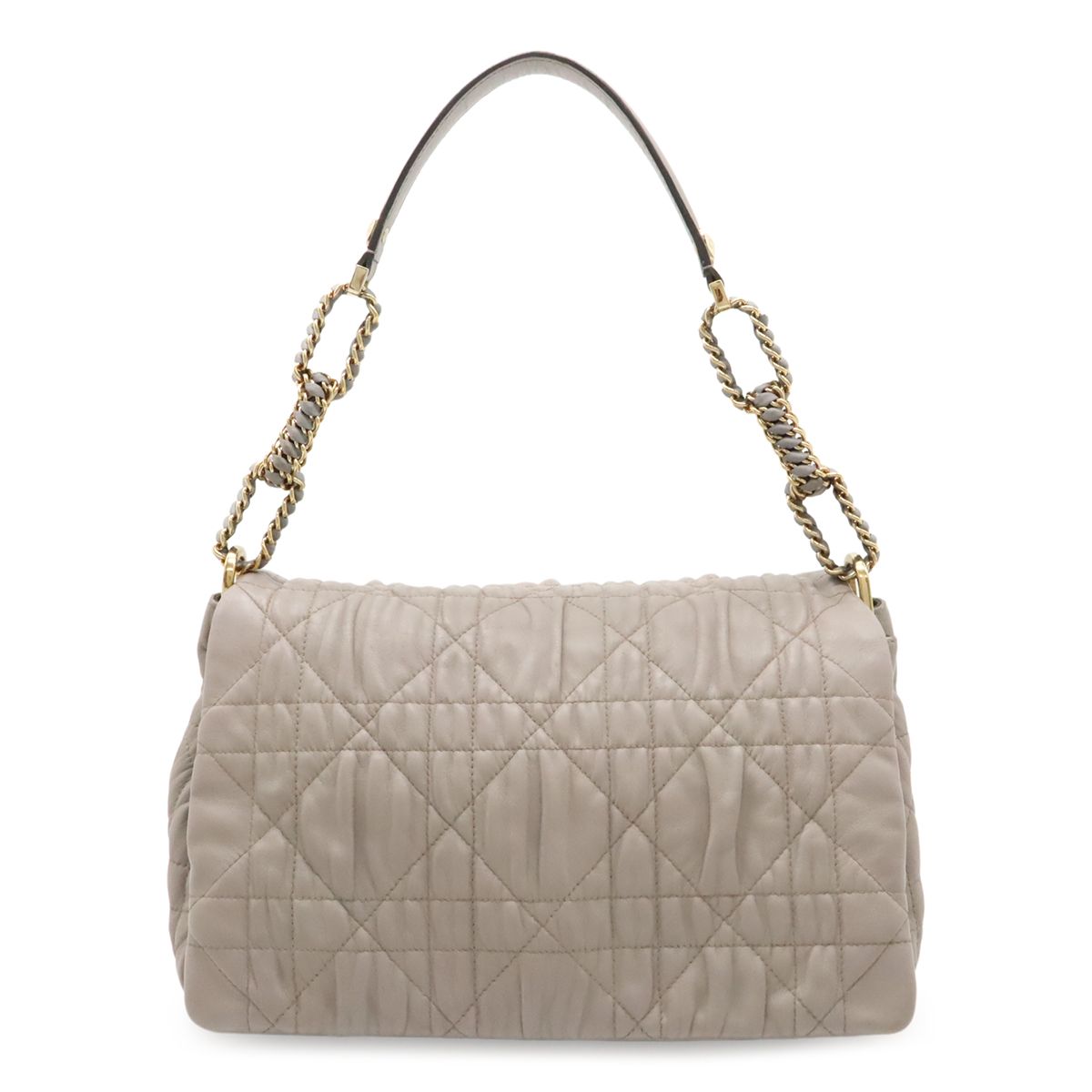 クリスチャンディオール　ブランド　ボルドー　ショルダーバッグ　ゴールドチェーン Christian Dior クリスチャンディオール ショルダーバッグ