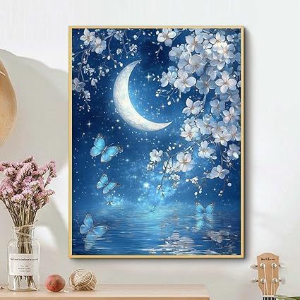 ダイヤモンドアート キット 全面貼り付けタイプ 家の装飾ギフト