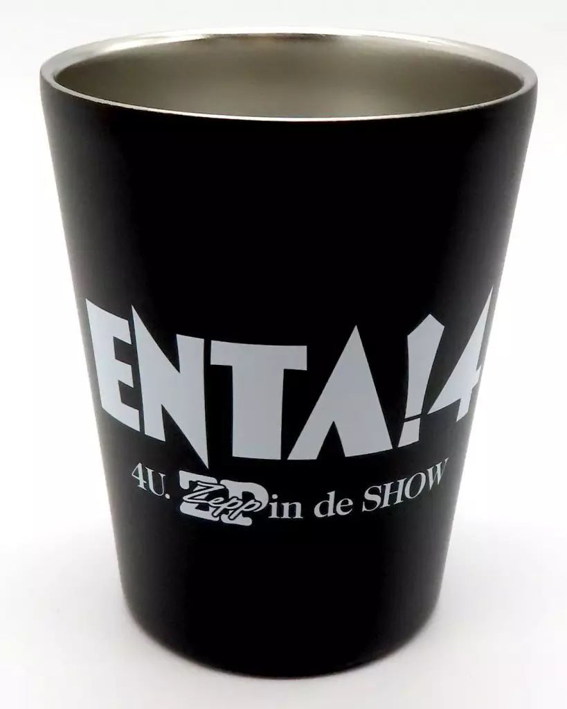 【中古】マグカップ・湯のみ ステンレスサーモタンブラー(ブラック) 「ENTA!4 4U. Zeppin de SHOW」