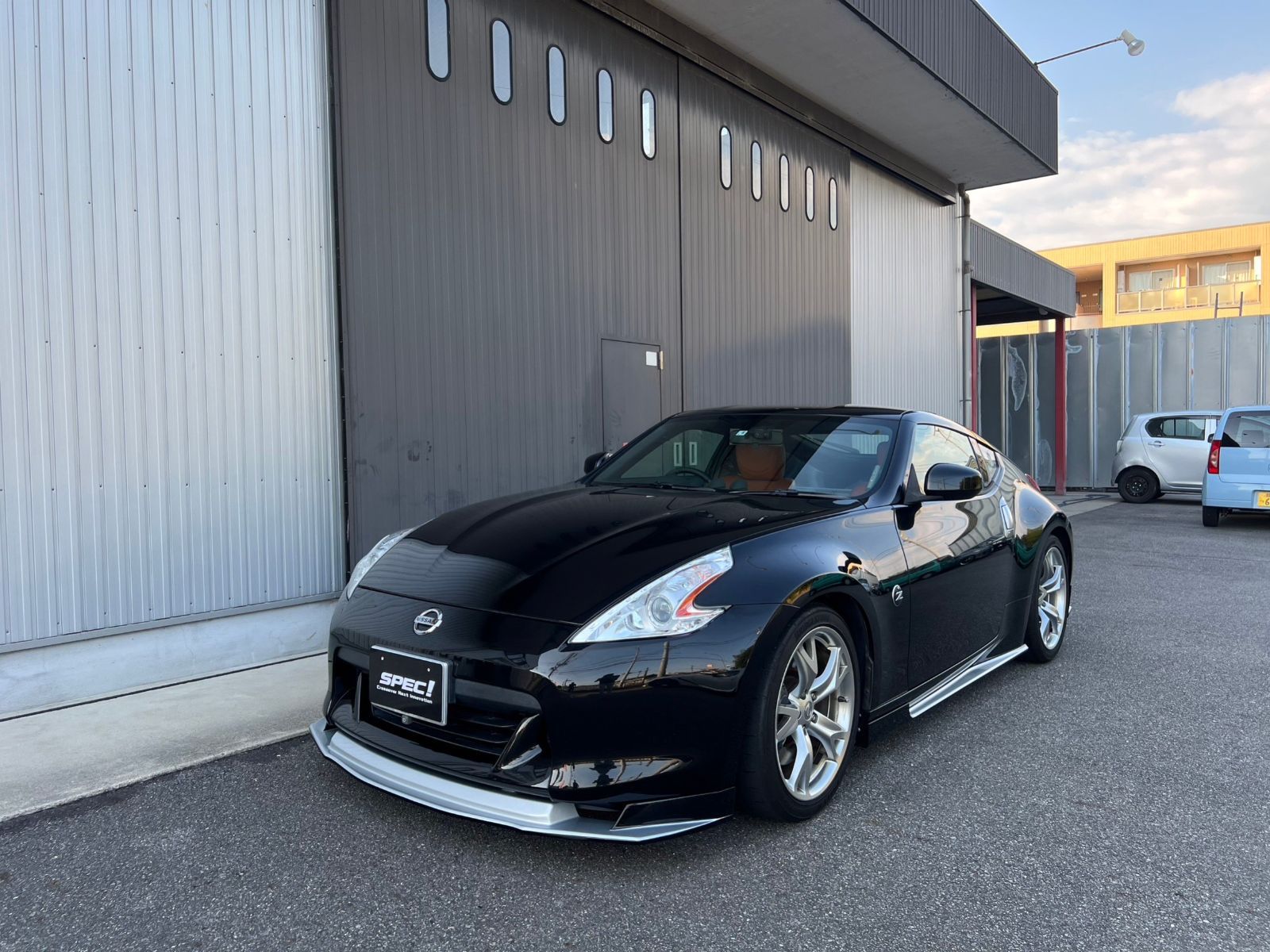 Z34 フェアレディ Z 中・後期 スタイリング フラップ フロント カーボン仕様 未塗装 ＳＰＥＣ！ エアロ Fairlady 非純正 - メルカリ