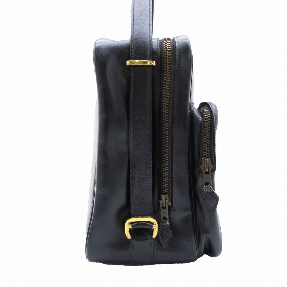 エルメス レザーショルダ H刻印 HERMES エルメス 〇H刻印 78年製 ヴィンテージ スムースレザー