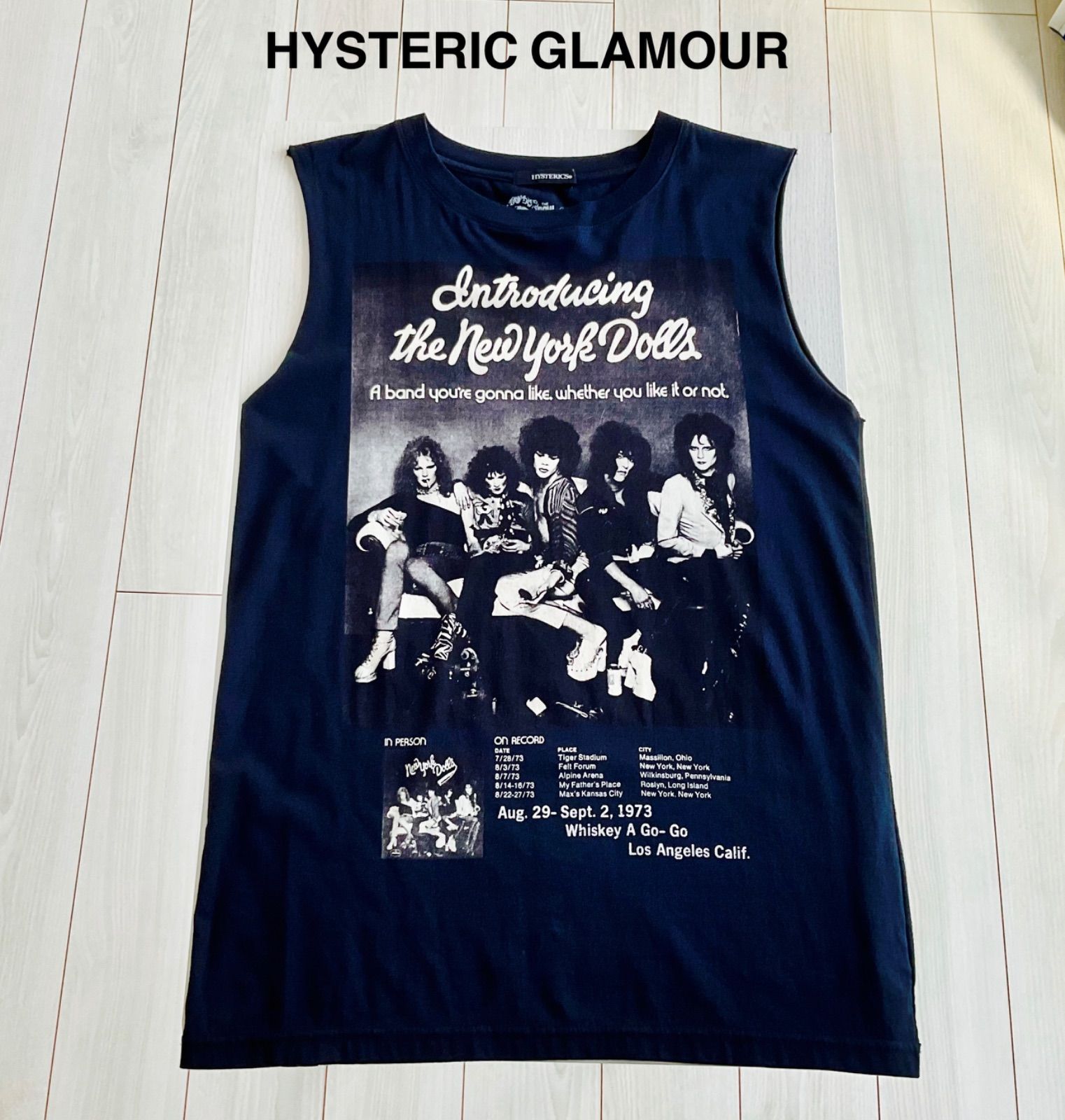 HYSTERIC GLAMOUR MEN EVIL タンクトップ