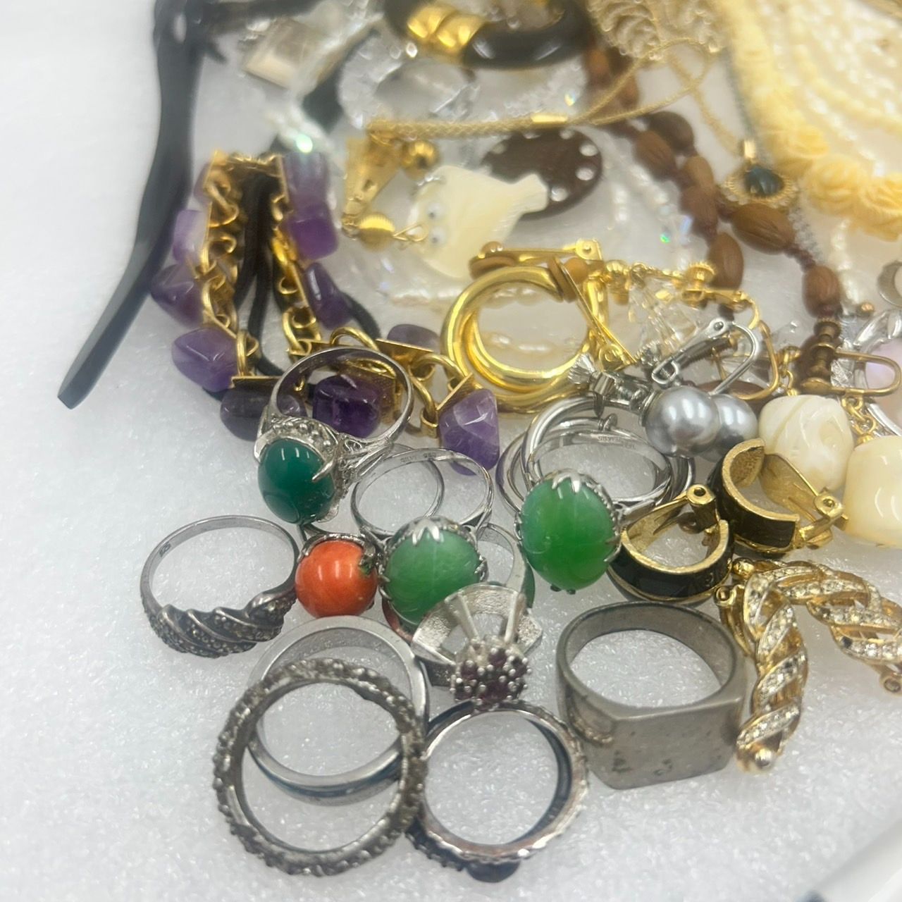 色石・ブランド多め】遺品整理 生前整理 アクセサリー 時計