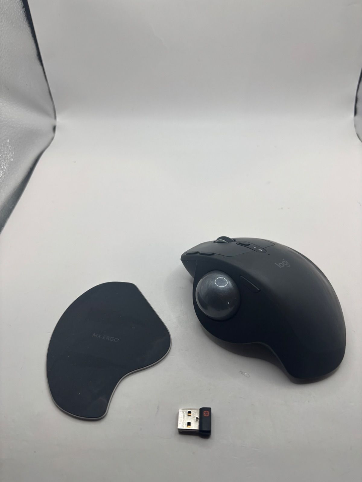 ロジクール ワイヤレス トラックボール MX ERGO MXTB1d Bluetooth Unifying 無線 8ボタン 高速充電式 windows mac iPad OS Chrome マウス