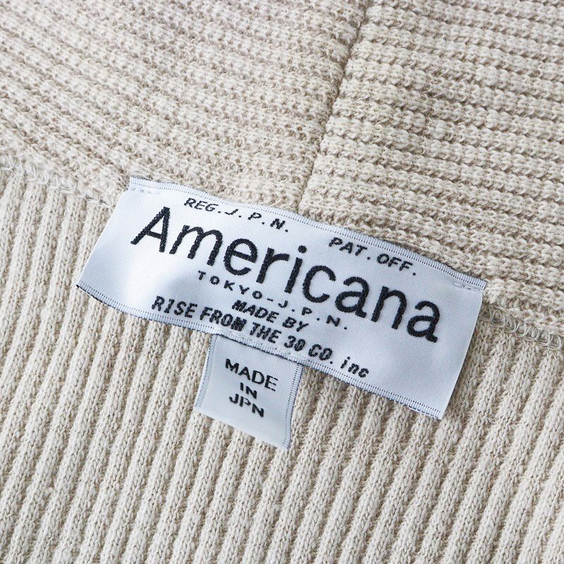 Americana アメリカーナ AP STUDIO サーマルカーディガン 2021SS エーピーストゥディオ AP STUDIO アメリカーナ AMERICANA