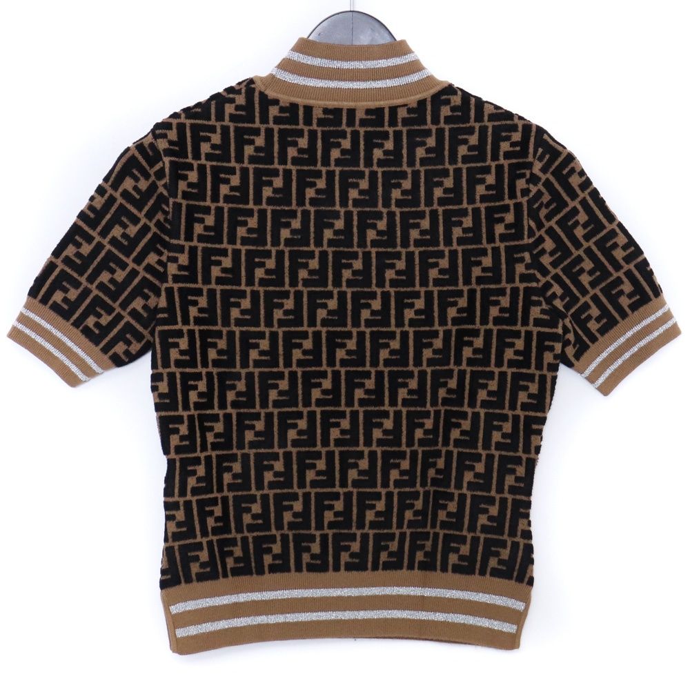 FENDI タイト半袖ニット　38 中古・古着通販】FENDI (フェンディ) タートルネックニット