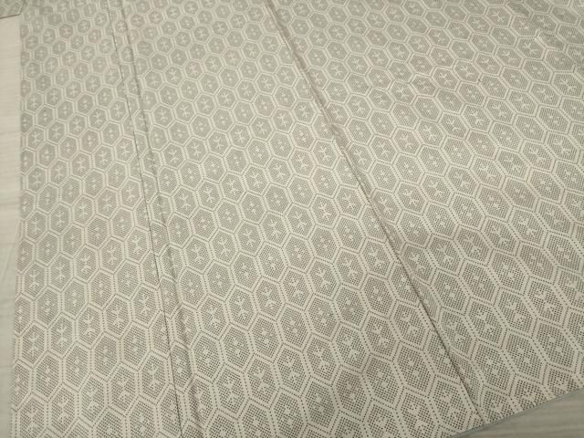 平和屋着物○上質な紬 花織 吉祥花間道 正絹 逸品 CAAW3153ut