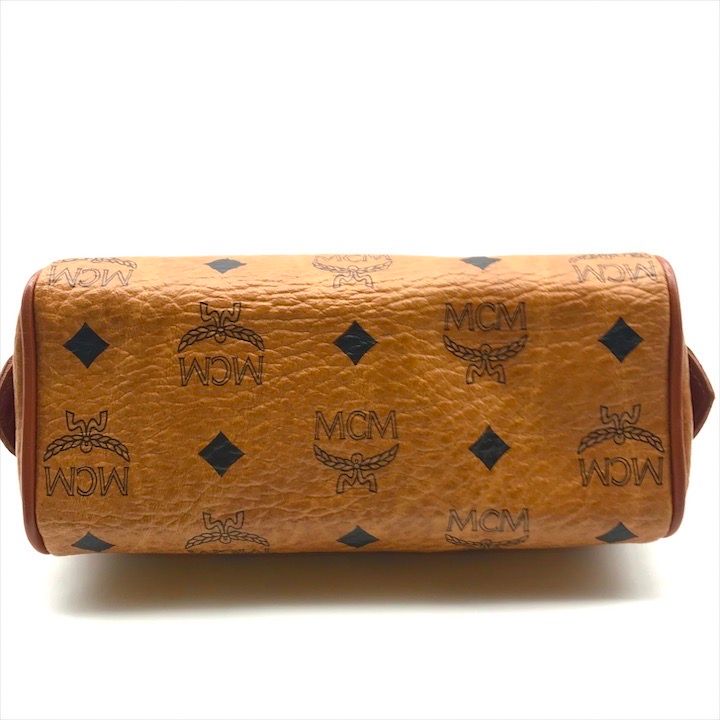 美品 MCM エムシーエム ヴィセトス柄 2WAY ショルダー ミニボストン