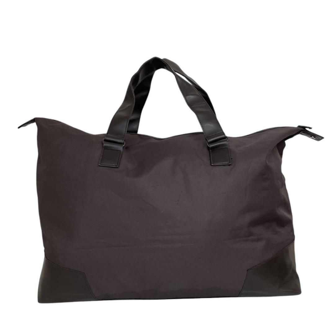 価格交渉 イヴサンローラン ボストンバッグ ナイロン ダークブラウン系 4534