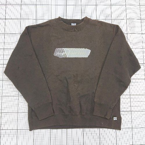 ◇ ⊇ westside ウエストサイド 前面プリント 長袖 クルーネック 