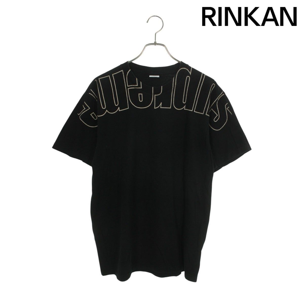 シュプリーム 22AW Upside down tee ビックロゴTシャツ メンズ M