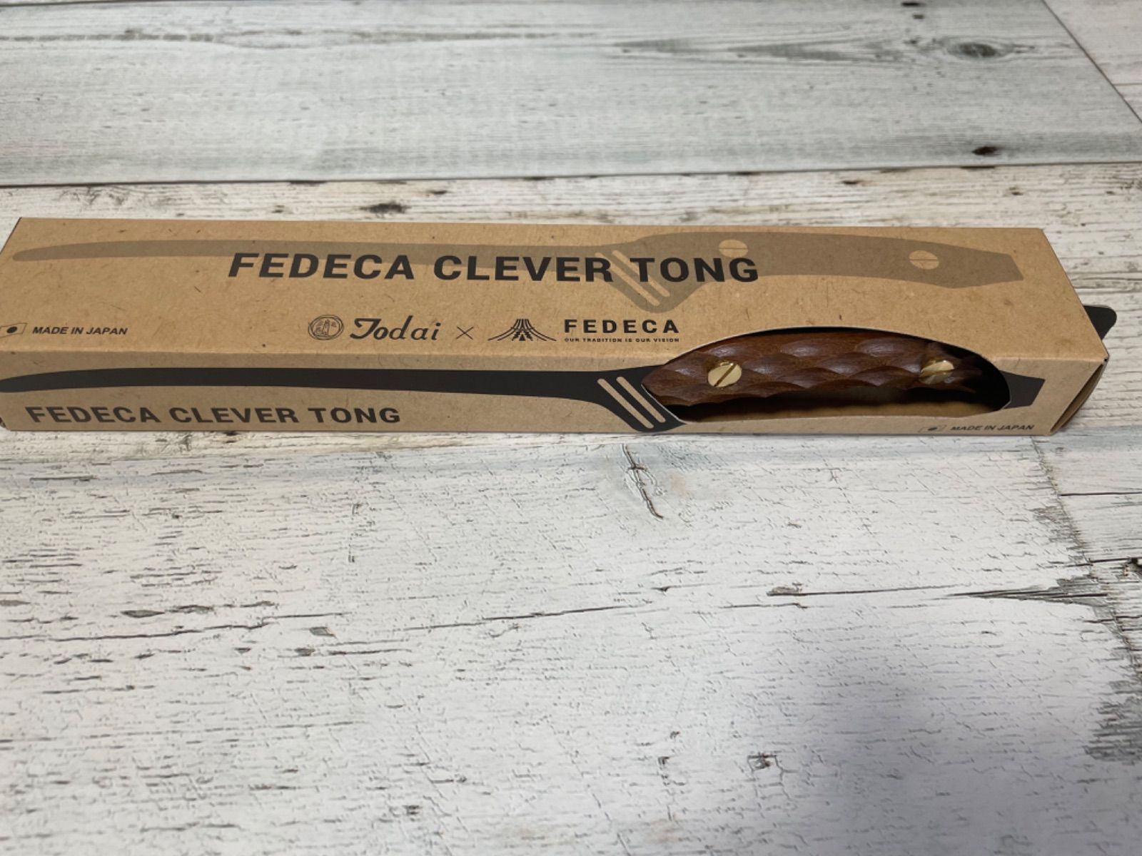 フェデカ トング 名栗イペ FEDECA CLEVER TONG 新品未使用