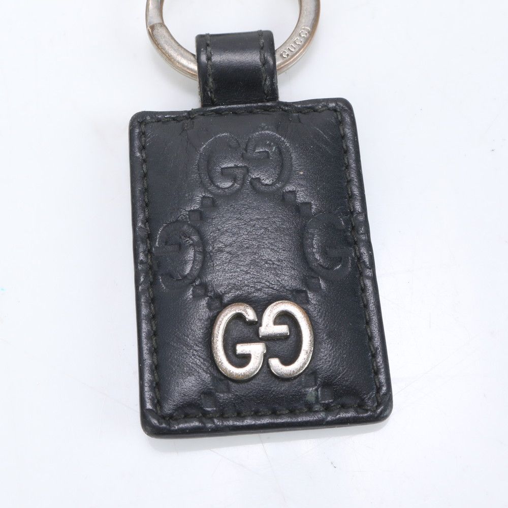 グッチ GG シマ レザー キーホルダー チャーム レディース メンズ ブラック 楽天市場】GUCCI グッチ レザー タグ チャーム キーホルダー