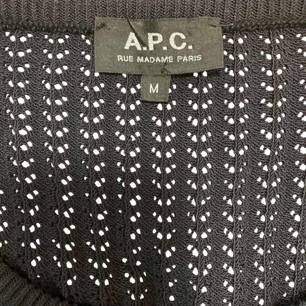 新品同様 A.P.C. アーペーセー リネンブレンド 長袖 ひざ丈