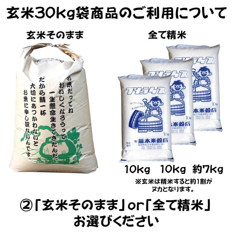 4年産 西の横綱「仁多米」玄米30kg 島根県仁多郡奥出雲町産コシヒカリ