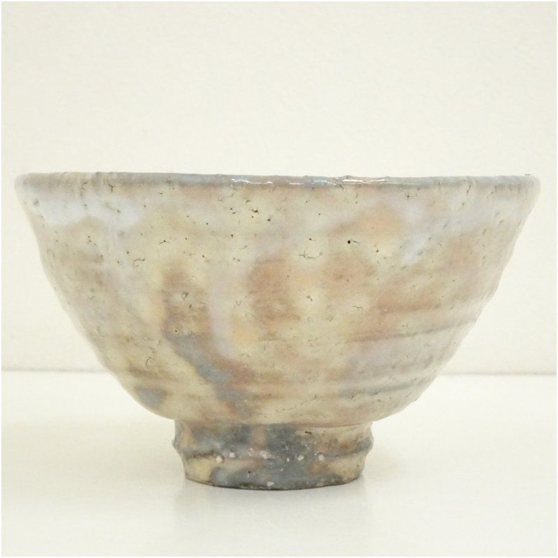 萩茶碗（田原 陶兵衛作）共箱 【茶道用抹茶碗】 茶器/茶道具 抹茶茶碗】 萩焼き 田原陶兵衛作 深川本窯 13代