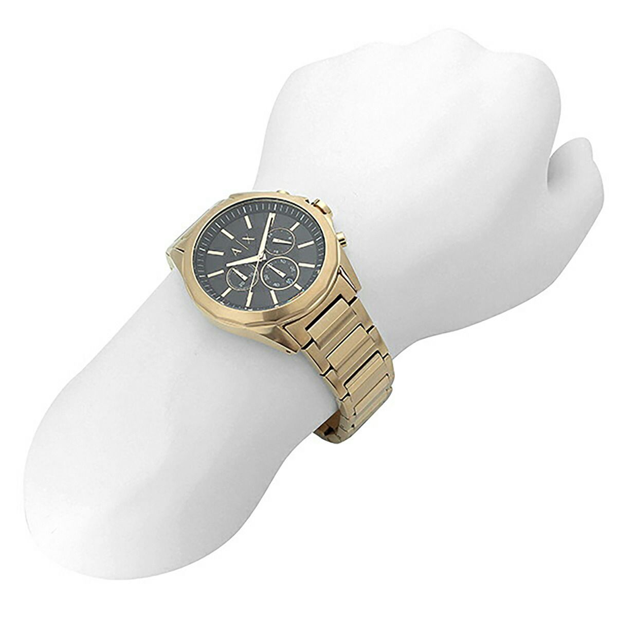 新品 アルマーニ ARMANI 腕時計 ブラック - メルカリ