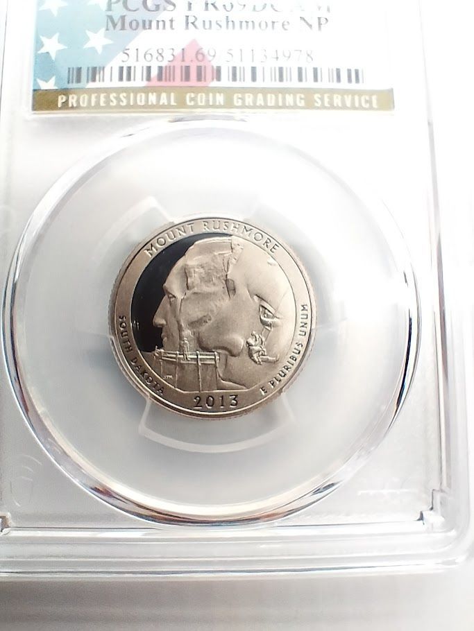 【５枚組】PCGS PR69DCAM 2011 S アメリカ・ザ・ビューティフル 5枚セット】PCGS PR69DCAM 2013 S アメリカ・ザ
