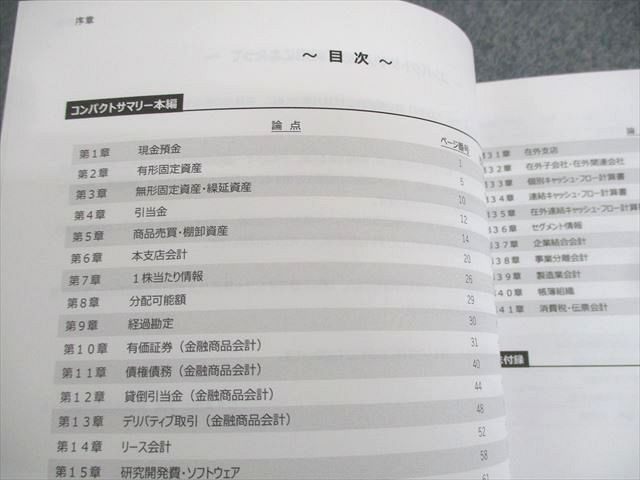 WS10-132 CPA会計学院 公認会計士講座 財務会計論(計算) 論点総まとめテキスト 2023/2024年合格目標 未使用品 11s4C