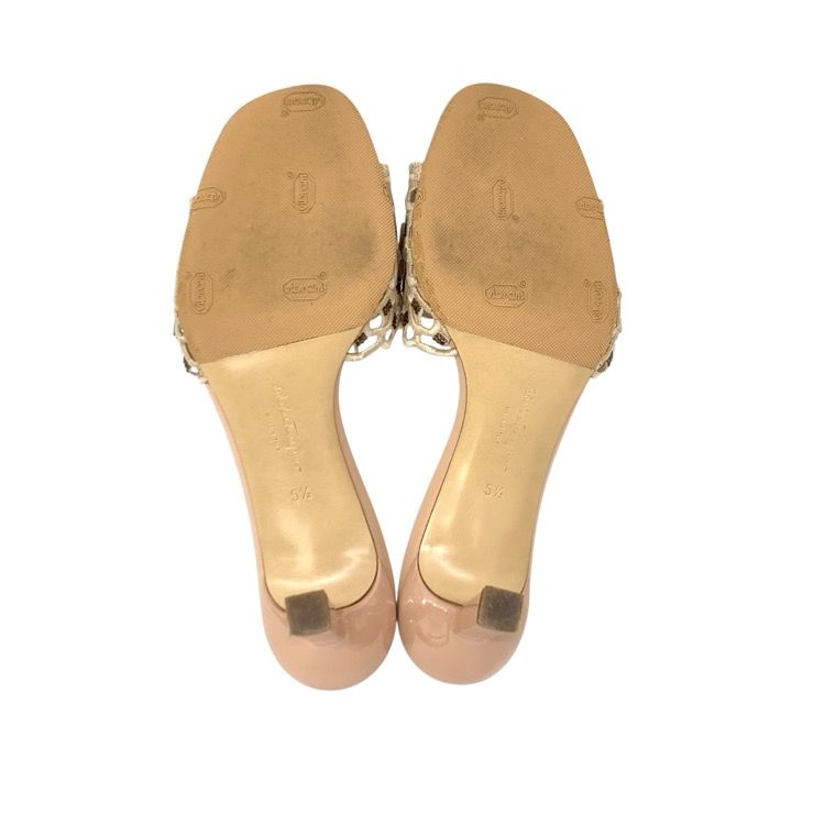 Salvatore Ferragamo フェラガモ Vara ヴァラリボン ミュール