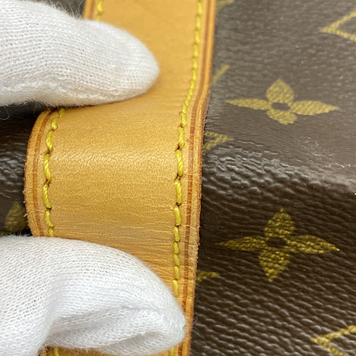 5ec2532】ルイヴィトン ボストンバッグ モノグラム キーポルバンド  