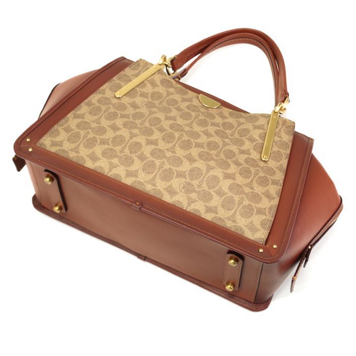 コーチ COACH ドリーマー 36 PVC レザー シグネチャー 67035