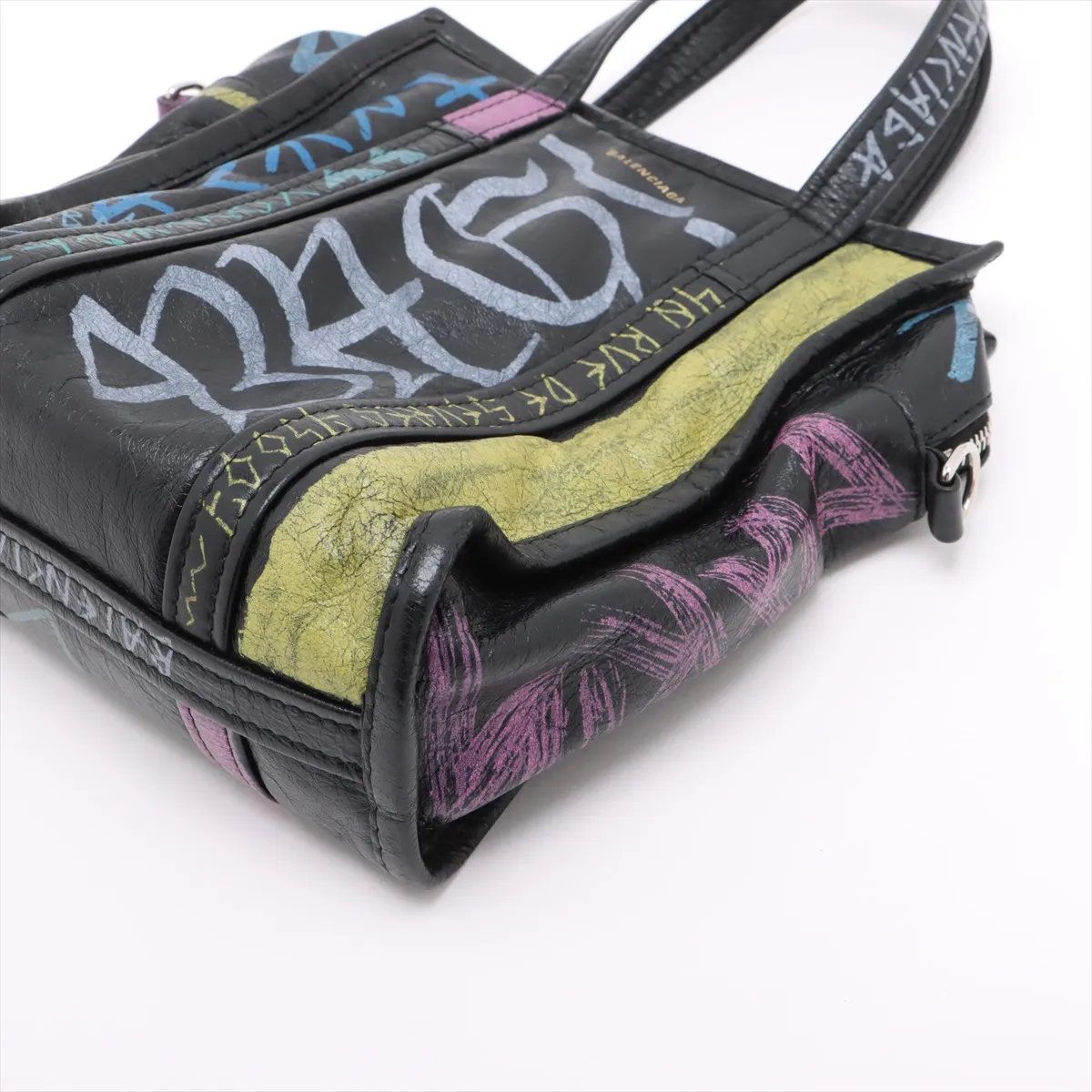 高級✨BALENCIAGA バザール ショパー トートバッグ ブラック 2way 高級